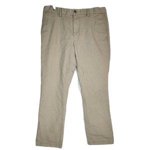 Old Navy Mens Ultimate Straight Built-in Flex Tan Pant Size 34x30